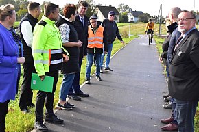 Wełpin: Uroczyście odebrano inwestycję drogową powiatu-4798