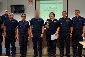 Tuchola. Policjanci z wydziału kryminalnego na podium!-23566