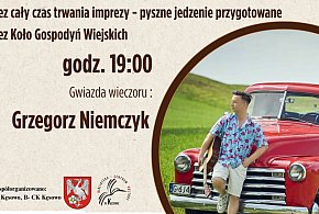 Przymuszewo zabawi się na dożynkach. Zaśpiewa Grzegorz Niemczyk / ZAPOWIEDŹ-23575