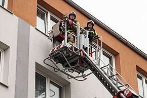 Ewakuacja internatu Technikum Leśnego w Tucholi! To na szczęście... / ZDJĘCIA-24225