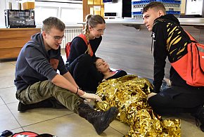 Oni "pomoc mają w naturze". W BCU odbył się konkurs z pierwszej pomocy / ZDJĘCIA-24440