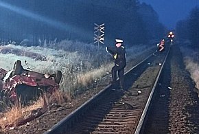 Śmiertelny wypadek na przejeździe kolejowym w gminie Świekatowo-24780