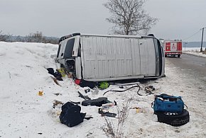 UWAGA – UTRUDNIENIA! Wypadek w Śliwicach. Są poważnie ranni / ZDJĘCIA