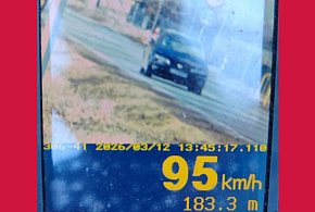 Tuchola-Chojnice. Wyraźnie przekroczył prędkość i prowadził pijany!