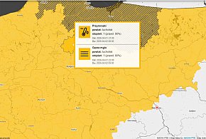 MGŁA I PRZYMROZKI: Ostrzeżenie pierwszego stopnia dla Tucholi i okolic