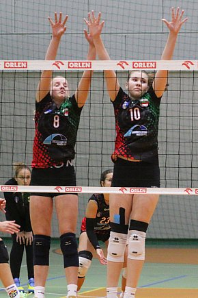 Siatkówka - nie najlepszy występ ligowy młodziczek-4785