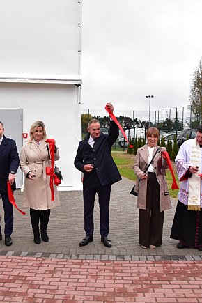 Lińsk: Uroczyście odebrano inwestycję przy Szkole Podstawowej-4820
