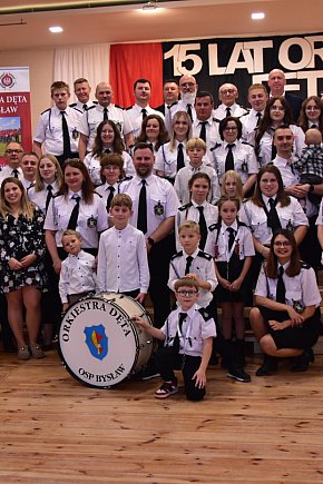 Orkiestra Dęta OSP Bysław od 15 lat zachwyca swoją grą-4902