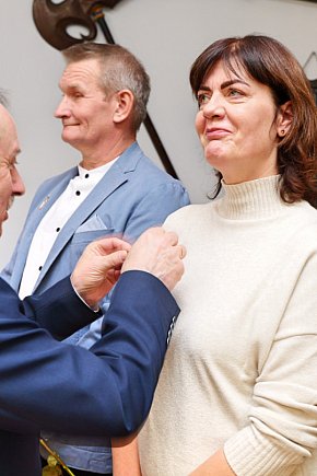 Krwiodawcy z powiatu tucholskiego odznaczeni z prezesem PCK-5054