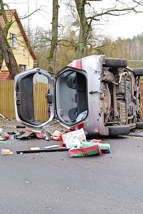 26 grudnia. Wypadek w Plaskoszu. Na miejscu LPR-5092
