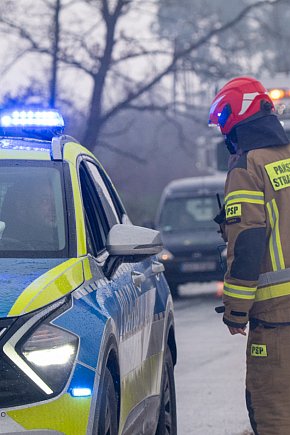 Tuchola - Czersk. Oblodzenie 14 stycznia rano-5138