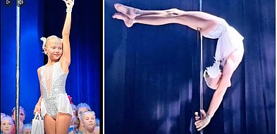 Nadia Góral z Tucholi na podium w międzynarodowych zawodach pole dance kids!-24258