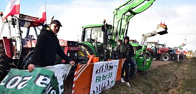 Rolnicy z powiatu tucholskiego dołączyli do ogólnopolskiego protestu / FOTORELACJA-25471