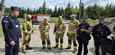 Policja i strażacy szukają Grzegorza Łaszewskiego. Teraz w gm. Cekcyn