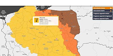 SILNY MRÓZ: Ostrzeżenie pierwszego stopnia dla Tucholi i okolic