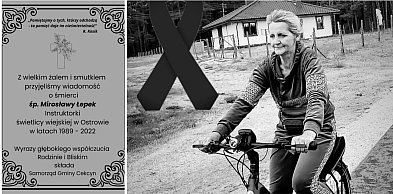 Ostrowo pogrążone w smutku. Żegna Panią Mirosławę, wieloletnią świetlicową