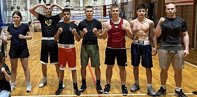 Tucholscy bokserzy trenowali pod okiem mistrzyni