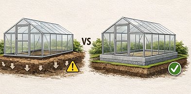 Czy do budowy szklarni potrzebny jest fundament?
