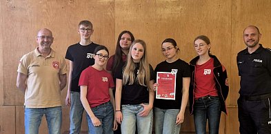 Młodzi druhowie szkolili uczniów z pierwszej pomocy