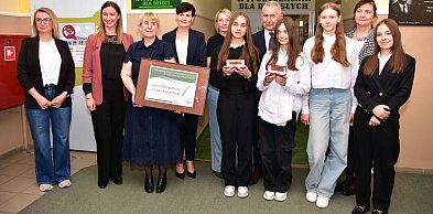 Dla nich ortografia nie jest straszna! Laura i Katarzyna z "Piórem Burmistrza"