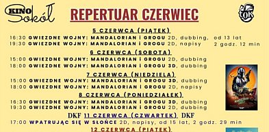 Tuchola. Czerwiec z kinem Sokół. Sprawdź REPERTUAR