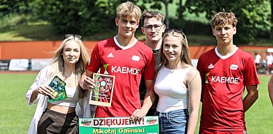 Mikołaj Galiński - trzy gole i pożegnanie z Tucholanką