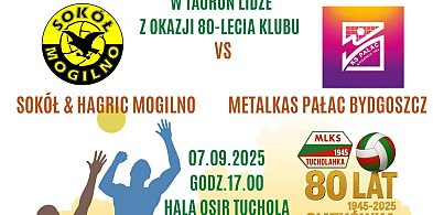 Siatkówka z najwyższej ligowej półki w Tucholi! Świętujemy 80-lecie Tucholanki-23392