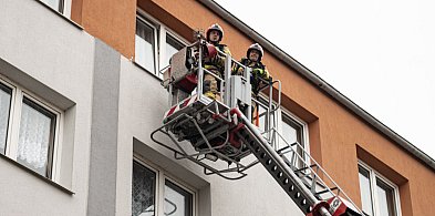Ewakuacja internatu Technikum Leśnego w Tucholi! To na szczęście... / ZDJĘCIA-24225