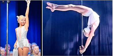 Nadia Góral z Tucholi na podium w międzynarodowych zawodach pole dance kids!-24258