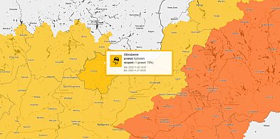 BĘDZIE ŚLISKO! Ostrzeżenie 1. stopnia dla Tucholi i powiatu tucholskiego-24817