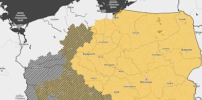 Ostrzeżenie pierwszego stopnia dla miejscowości Tuchola i dla okolic-24919