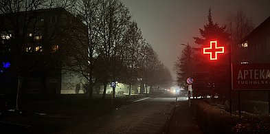 Tuchola. Co dzieje się z oświetleniem na al. LOP? Mieszkańcy skarżą się-24996