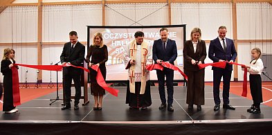 Śliwice: Uroczyście otwarto halę Olimpia przy Szkole Podstawowej / DUŻO ZDJĘĆ-25080