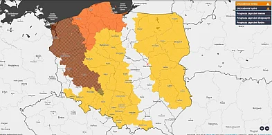 MARZNĄCY DESZCZ! Ostrzeżenie pierwszego stopnia dla Tucholi i okolic-25702