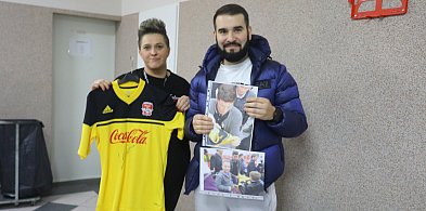 Pawłowi Weltrowskiemu pomógł nawet Robert Lewandowski. Turniej w Kęsowie / FOTO