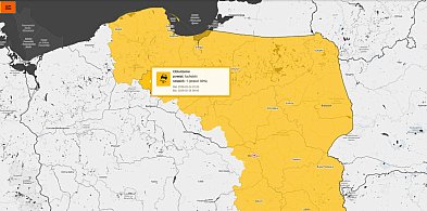OBLODZENIE: Ostrzeżenie pierwszego stopnia dla Tucholi i okolic