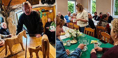 Z rzeźbiarzem, poetką, pszczelarzem i... wójtem. Seniorzy w gminie Kęsowo