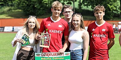 Mikołaj Galiński - trzy gole i pożegnanie z Tucholanką