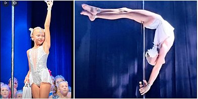 Nadia Góral z Tucholi na podium w międzynarodowych zawodach pole dance kids!-24258
