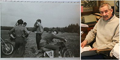 Historia Tucholanki. Na zawody jechaliśmy siedząc na pace między motocyklami CZ. 2