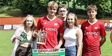 Mikołaj Galiński - trzy gole i pożegnanie z Tucholanką