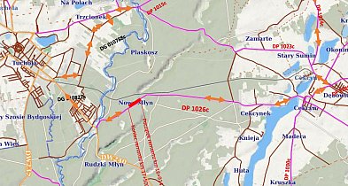 Powiat właśnie ogłosił. Droga Cekcyn - Tuchola ZAMKNIĘTA!!!-23941