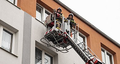 Ewakuacja internatu Technikum Leśnego w Tucholi! To na szczęście... / ZDJĘCIA-24225