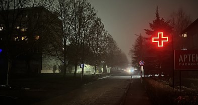 Tuchola. Co dzieje się z oświetleniem na al. LOP? Mieszkańcy skarżą się-24996