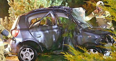 20-letni kierowca wypadł autem z drogi i znalazł się na posesji. To wyglądało...-25408