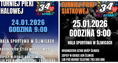 Gmina Śliwice: W nogę i siatkę. Śliwice grają dla WOŚP /  ZAPISZ SIĘ NA TURNIEJE-25765