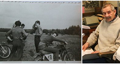 Historia Tucholanki. Na zawody jechaliśmy siedząc na pace między motocyklami CZ. 2