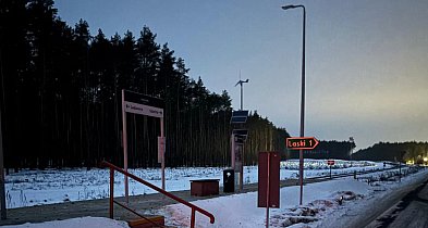 Gmina Śliwice: Wyremontowana stacja kolejowa pogrążona w ciemnościach