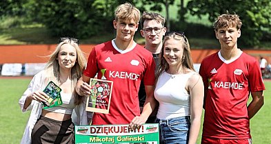Mikołaj Galiński - trzy gole i pożegnanie z Tucholanką