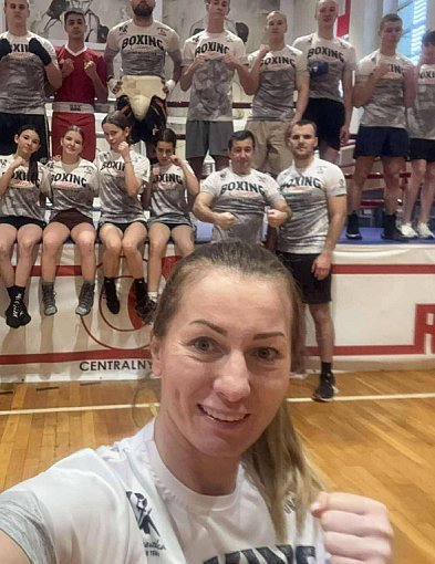 Tucholscy bokserzy trenowali pod okiem mistrzyni